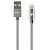 Кабель USB Lightning AWEI CL-300 1м серебро