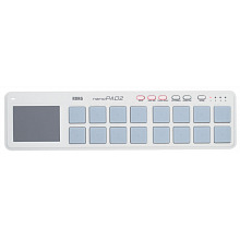 Портативный USB MIDI контроллер KORG NANOPAD2-WH