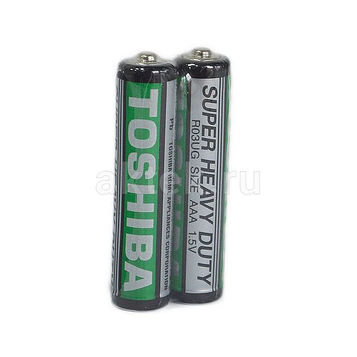 Батарейка ААА TOSHIBA SUPER HD R03 2