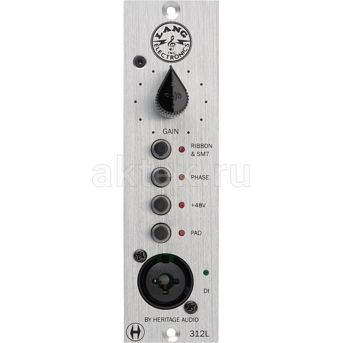 Микрофонный предусилитель Heritage Audio LANG 312L