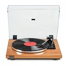 Виниловый проигрыватель REKKORD Audio F400 Cherry wood 2