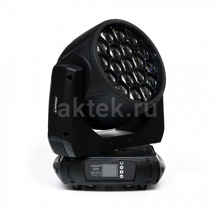STAGE4 broWASH 19x25 EF-B многолучевая WASH-голова RGBW, зум 5–52,5°
