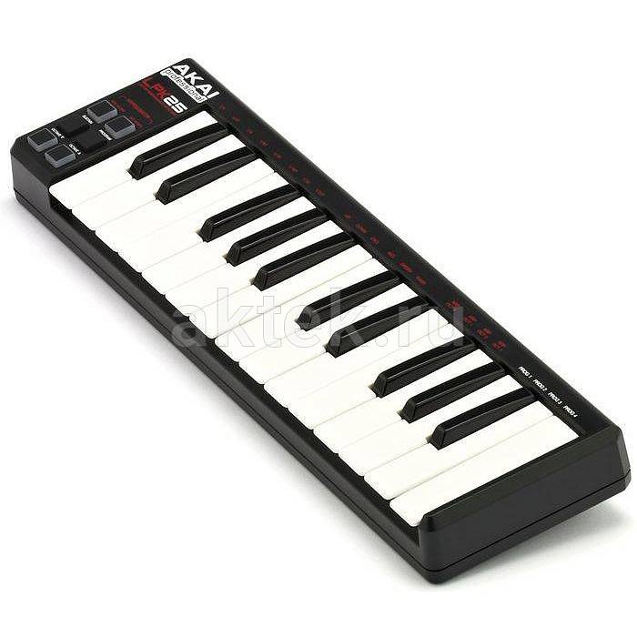 MIDI-клавиатура AKAI PRO LPK25 3