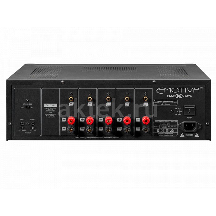Усилитель мощности Emotiva BasX A-5175 3