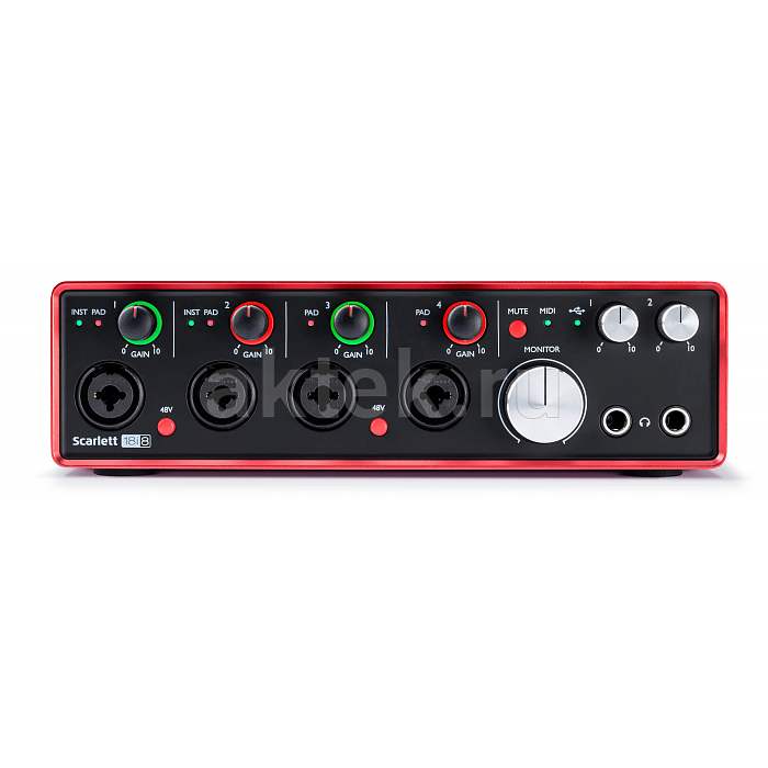 Аудиоинтерфейс FOCUSRITE Scarlett 18i8 2nd Gen 4