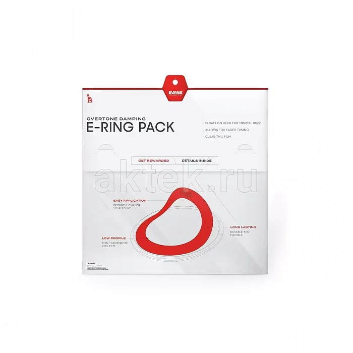 Evans ER-STANDARD демпфер для ударных, 12″ 3
