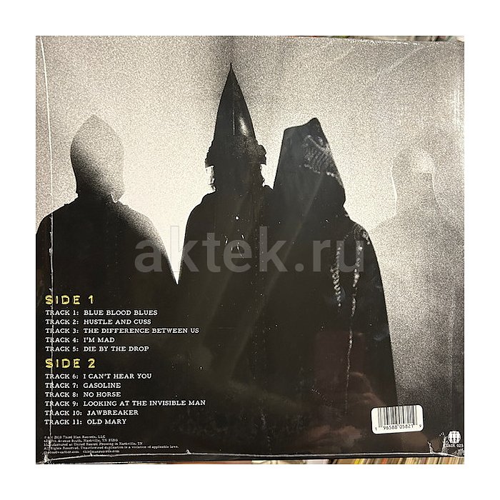 Виниловая пластинка THE DEAD WEATHER - SEA OF COWARDS 180 GRAM BLACK VINYL 12" 2