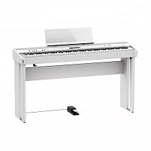 Roland FP-90X-WH цифровое пианино, белый, 88 клавиш, 256 голосов, Bluetooth 3