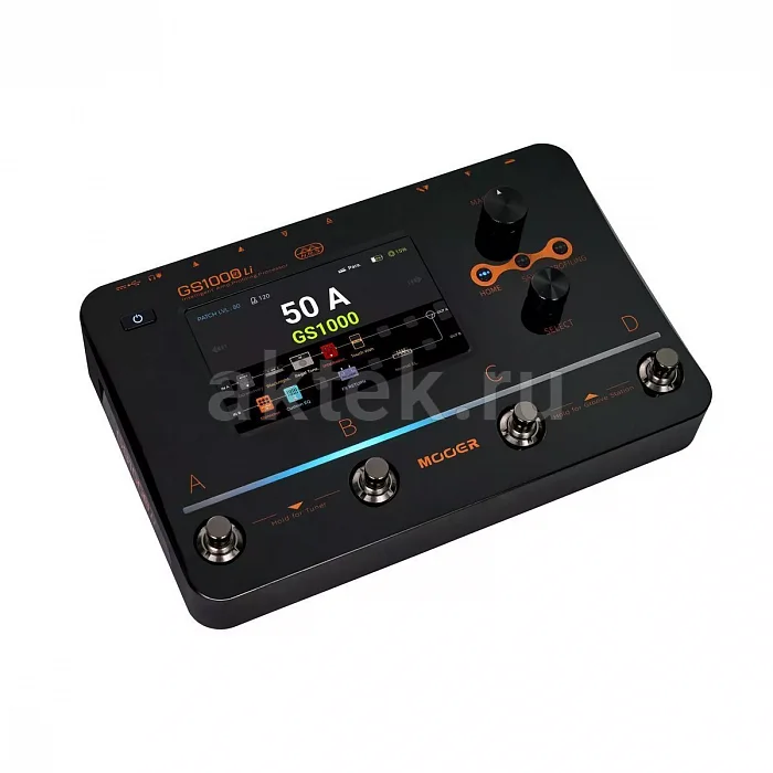 Mooer GS1000 Li гитарный мультиэффект-процессор с аккумулятором 3