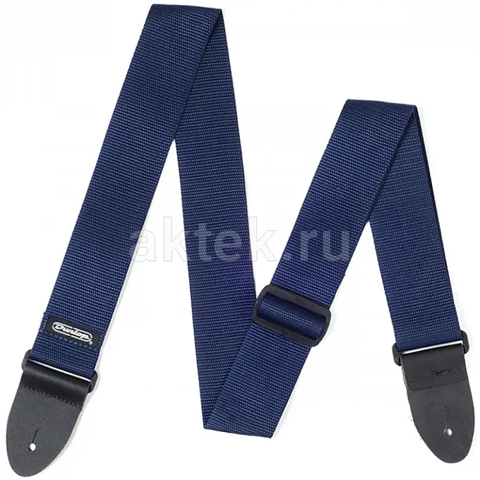 Dunlop D0701NV Poly Navy гитарный ремень