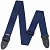Dunlop D0701NV Poly Navy гитарный ремень