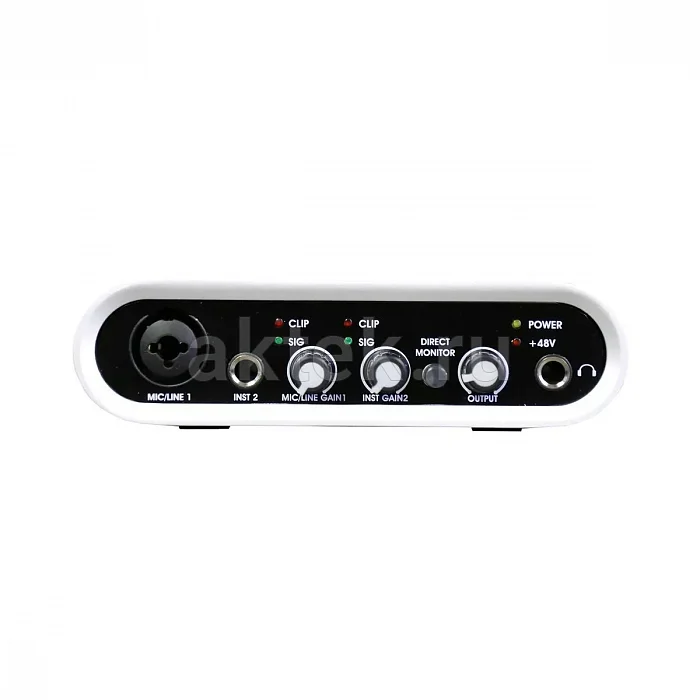 Nordfolk AU12 USB-аудиоинтерфейс 24 бит/96 кГц, 2 входа, 48 В 2