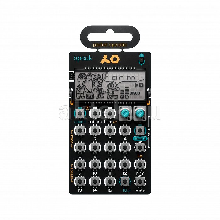 Карманный синтезатор Teenage Engineering PO-35 speak