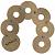 Sabian O-Zone Chain цепочка эффектов для тарелки, бронзовые диски