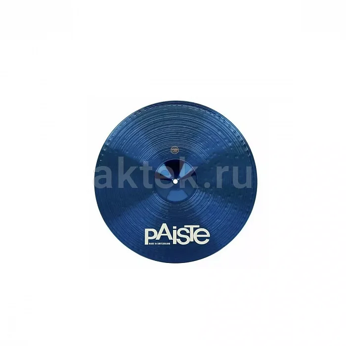 Paiste 16" 900 Color Sound синяя крэш-тарелка для ударной установки 4