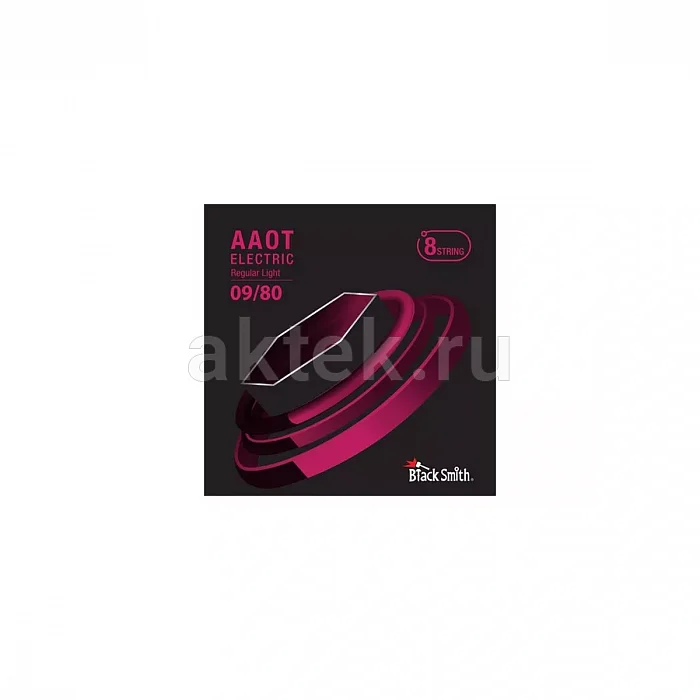BlackSmith AAOT Electric Regular Light 09/80 струны для 8-струнной электрогитары