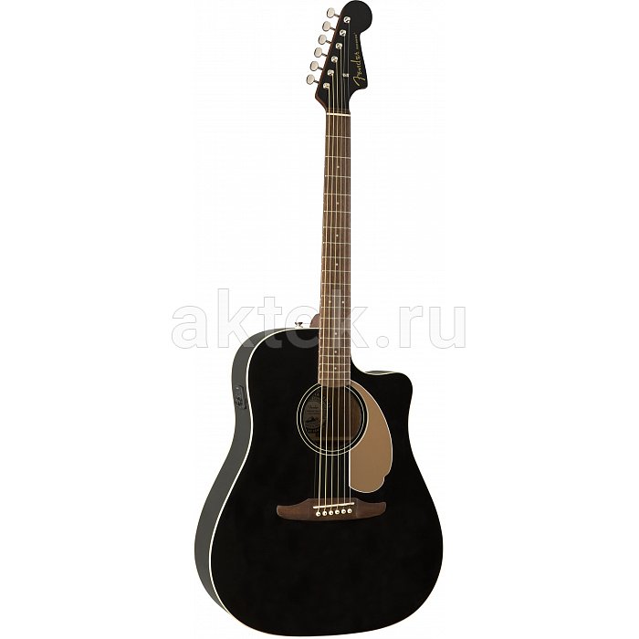 Гитара электроакустическая с чехлом FENDER Redondo Player JTB 2