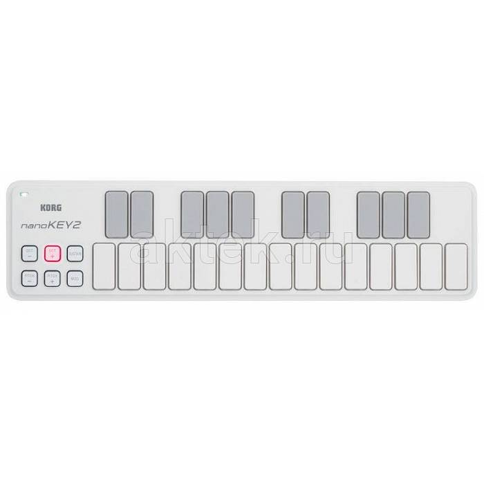 Портативный MIDI-контроллер KORG NANOKEY2-WH 4