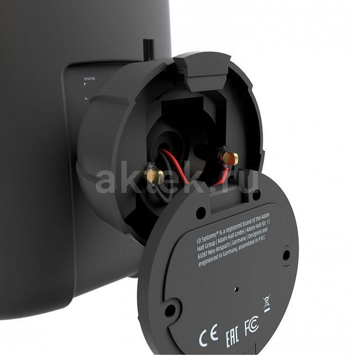 LD Systems DQOR 5T B Black пассивная акустика 5дюймов/70Вт IP55 5