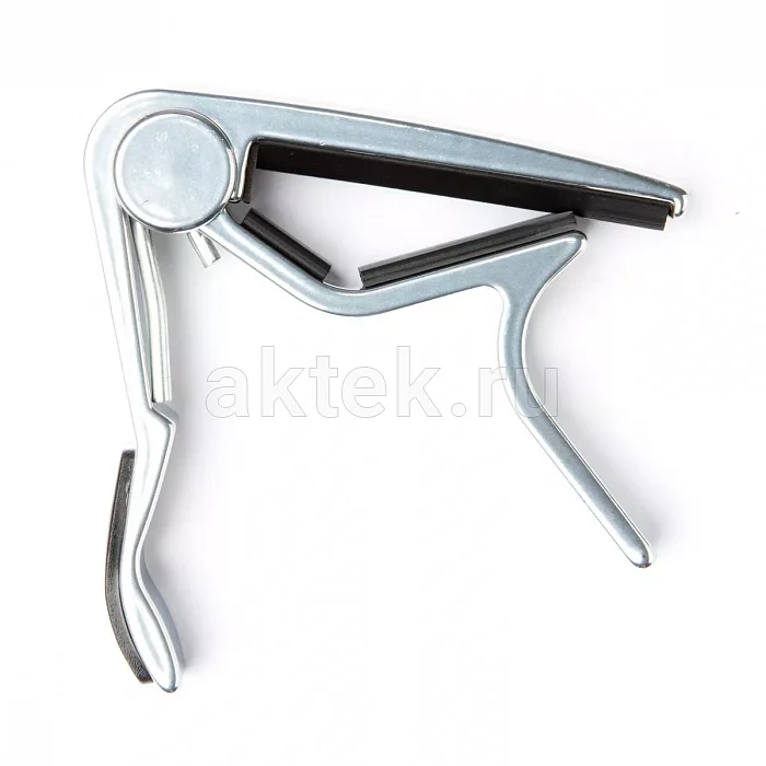 Dunlop 84FN Trigger Flat Nickel каподастр для плоской накладки грифа