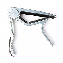 Dunlop 84FN Trigger Flat Nickel каподастр для плоской накладки грифа