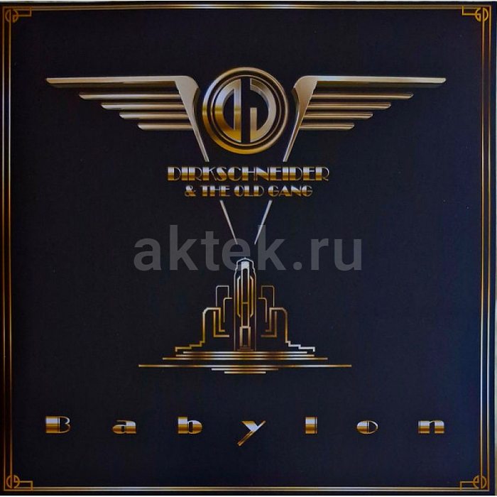 Виниловая пластинка DIRKSCHNEIDER & THE OLD GANG - BABYLON BLACK VINYL 12" 2