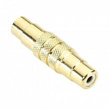 Adam Hall 7630 Gold адаптер RCA-F-mono–RCA-F-mono