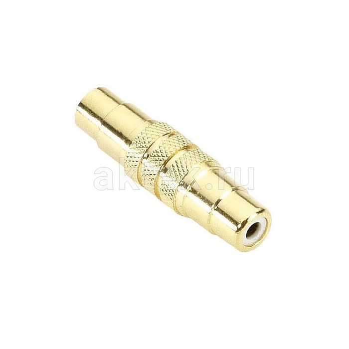 Adam Hall 7630 Gold адаптер RCA-F-mono–RCA-F-mono