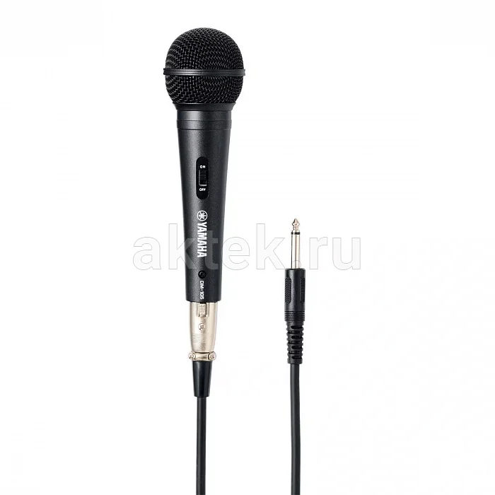Yamaha DM-105 BL динамический вокальный микрофон, кардиоидная диаграмма