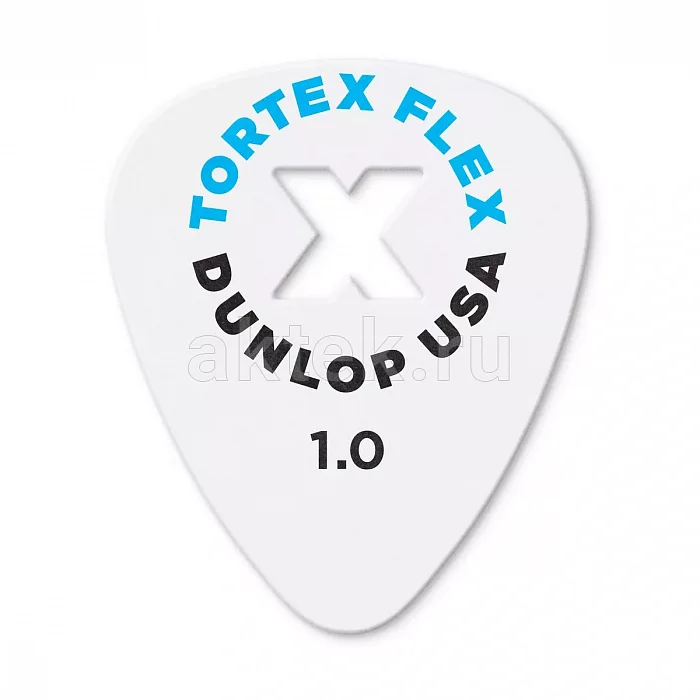 Dunlop 428XR100 Tortex Flex X Standard медиаторы, 1,0 мм