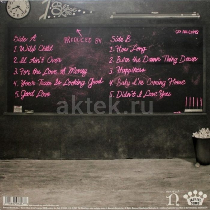 Виниловая пластинка THE BLACK KEYS - DROPOUT BOOGIE 180 GRAM BLACK VINYL 12" 2