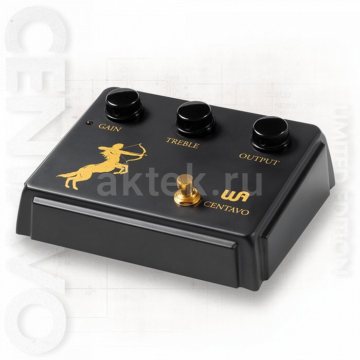 Гитарная педаль эффектов Warm Audio WA-CVB Centavo Black Out Overdrive Pedal