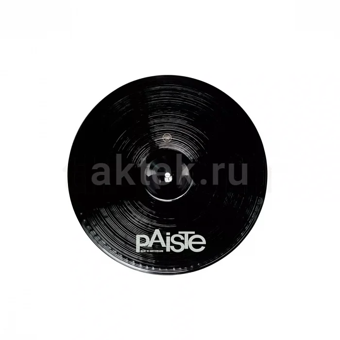 Paiste 20" 900 Color Sound тарелка, черный, Ride, CUSN8 5
