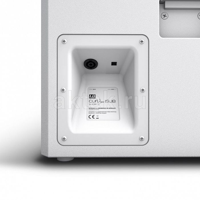 LD Systems CURV 500 ISUB W-White пассивный сабвуфер 10″ 200Вт 2