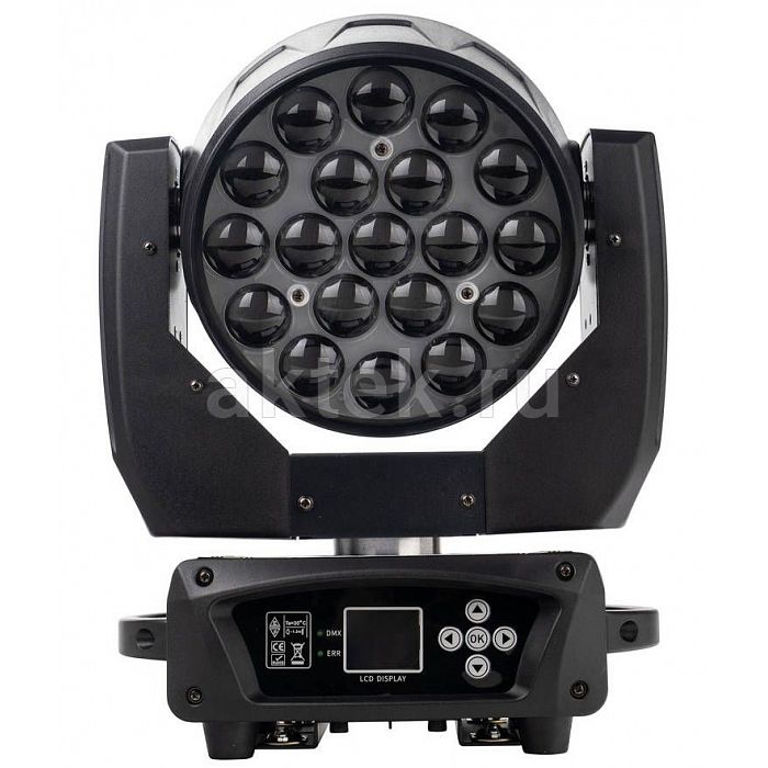 Моторизированная световая голова Bi Ray ML19W 3