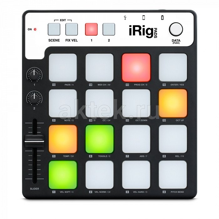 MIDI контроллер IK MULTIMEDIA iRig Pads MIDI 2