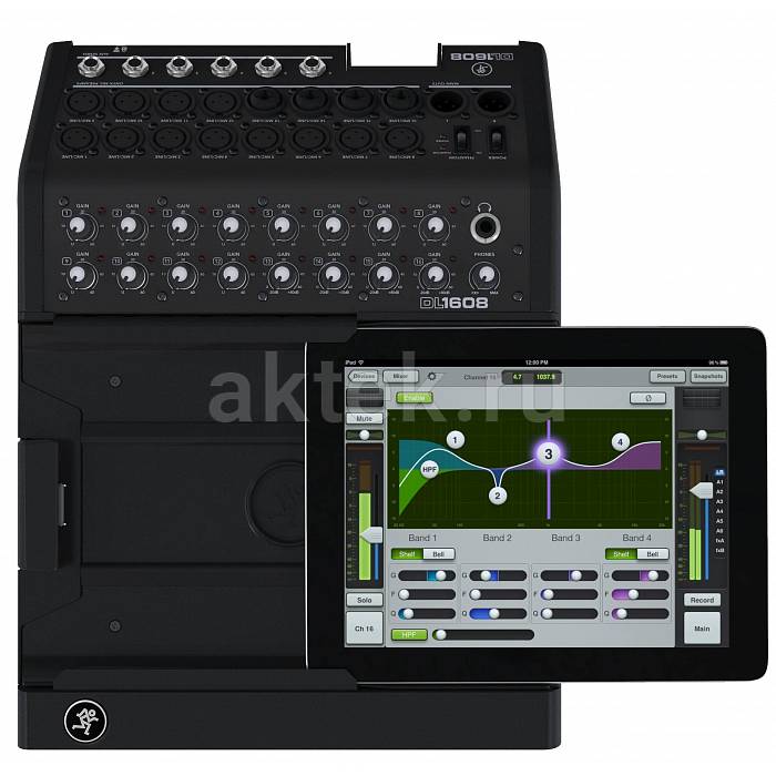 Цифровой микшерный пульт MACKIE DL1608 Lightning 5