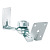 Кронштейн для колонок TRONE AK 15 серебристый