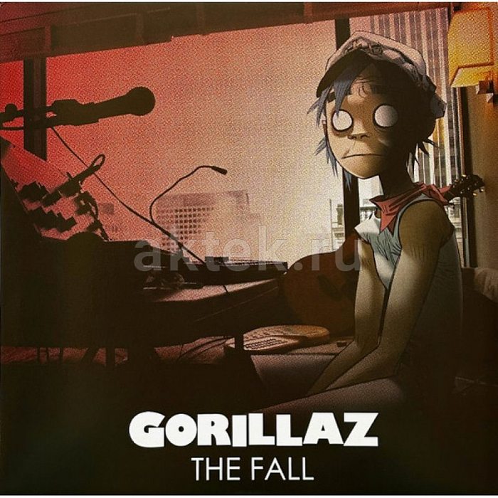 Виниловая пластинка GORILLAZ - FALL BLACK VINYL 12"
