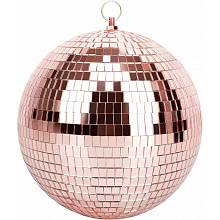 STAGE4 Mirror Ball 30R зеркальный диско-шар 30 см, розовое золото