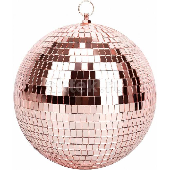 STAGE4 Mirror Ball 30R зеркальный диско-шар 30 см, розовое золото