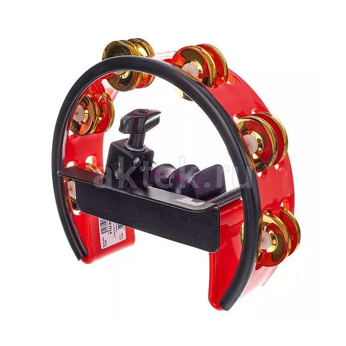 Pearl PTM-50BHR тамбурин с креплением и латунными джинглами 4