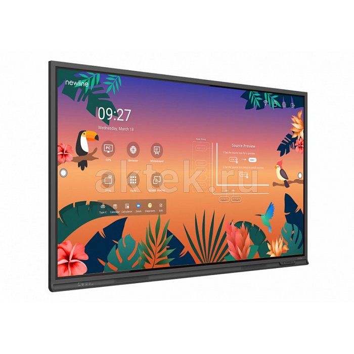 Newline TT-6523QAS интерактивная LED-панель, 65″, 4K, для систем Digital Signage