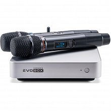 Караоке система с микрофонами Studio Evolution EVOBOX Plus Graphite с годовым обновлением