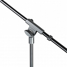 Стойка для микрофона ADAM HALL STANDS S 5 BE Microphone Stand with Boom Arm Black 3