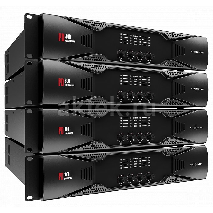 Audiocenter PD800 4-канальный усилитель мощности 2