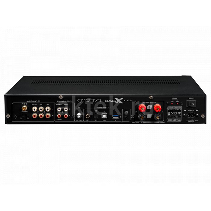 Усилитель стерео Emotiva BasX TA-100 4