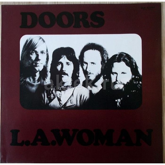Виниловая пластинка THE DOORS - LA WOMAN BLACK VINYL 12"