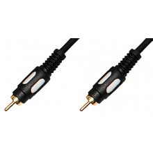 Кабель Plastic Gold 1xRCA "папа" - 1xRCA "папа" 15 м