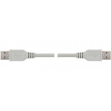 Кабель USB А "папа" - А "папа" 1.5 м 2